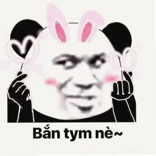meme bắn tim