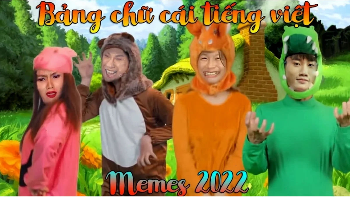 meme bảng chữ cái tiếng việt