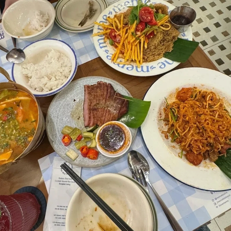 meme bistro mai hắc đế các món ăn nhẹ hấp dẫn