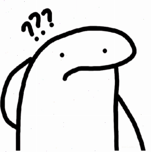 meme bối rối gãi đầu của nhân vật hoạt hình
