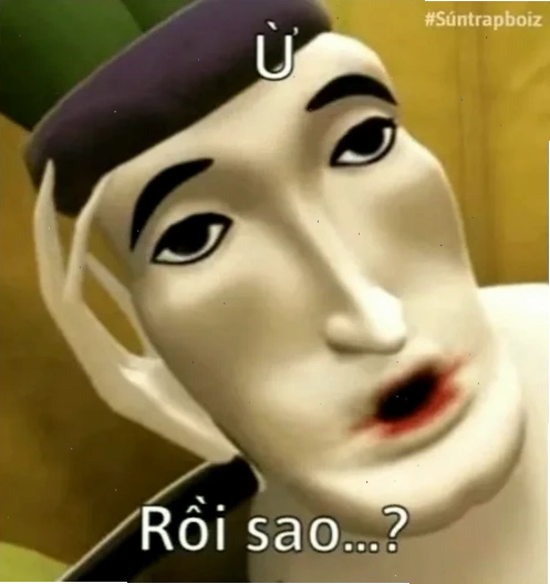 meme bối rối khi logic tan biến