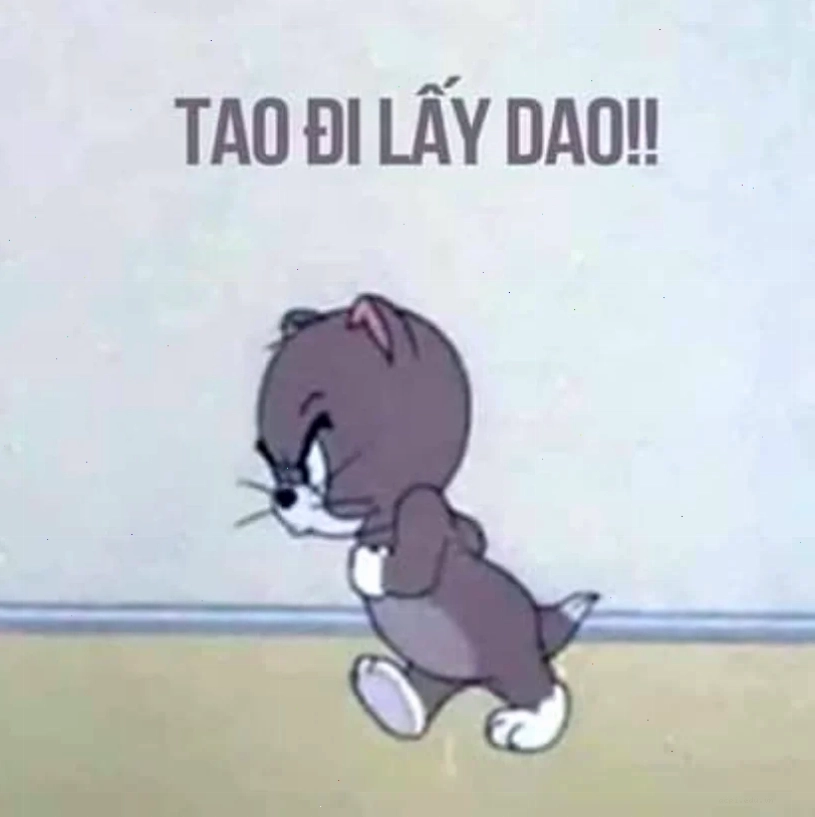 meme bực méo mặt