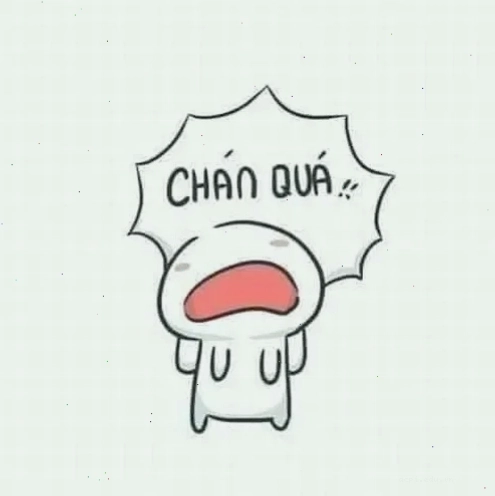 meme chán đời với khuôn mặt vô hồn