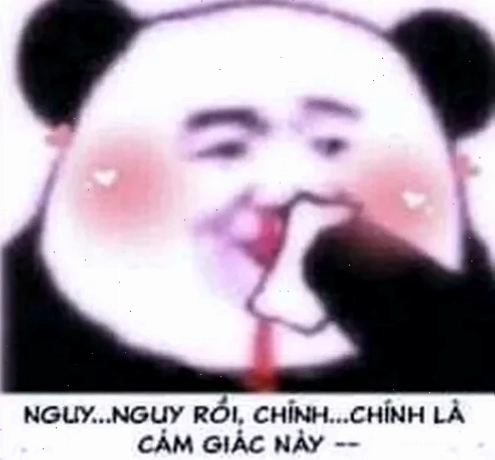 meme chảy máu mũi cute