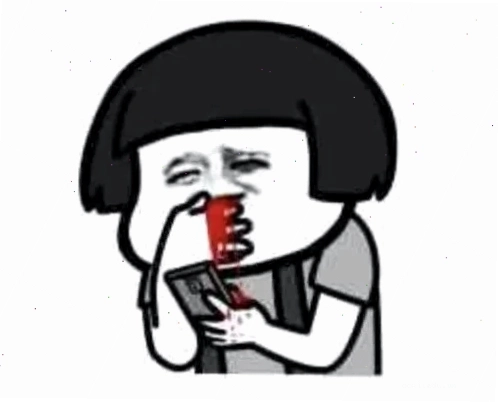 meme chảy máu mũi hài hước
