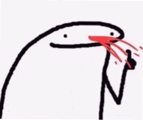 meme chảy máu mũi nhân vật hoạt hình
