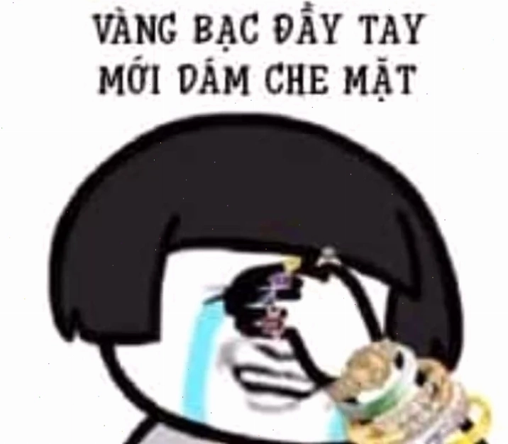 meme che mắt chịu đựng