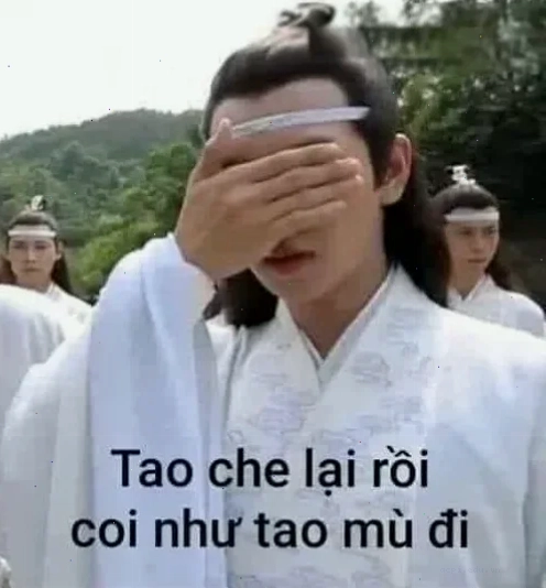 meme che mắt khi thấy phèn