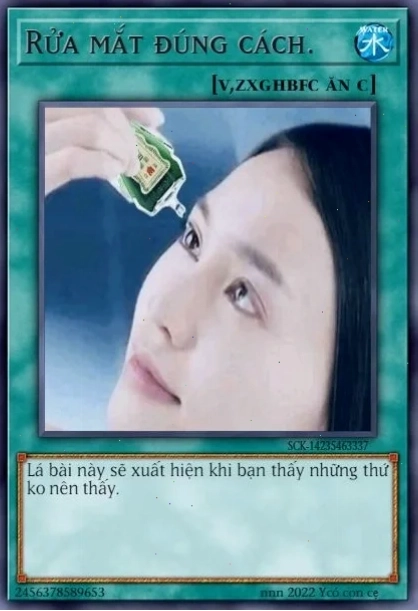 meme che mắt thú vị