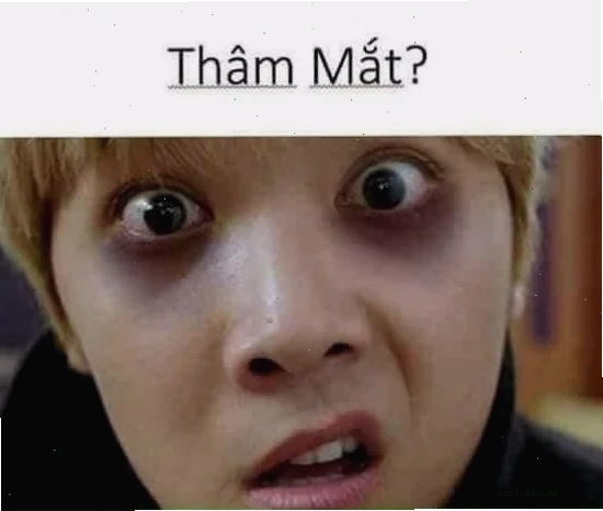 meme che mắt tức cười