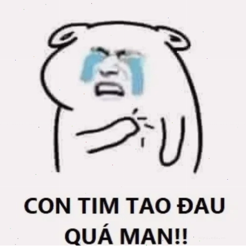Meme chỉ tay vào tim đầy ấn tượng
