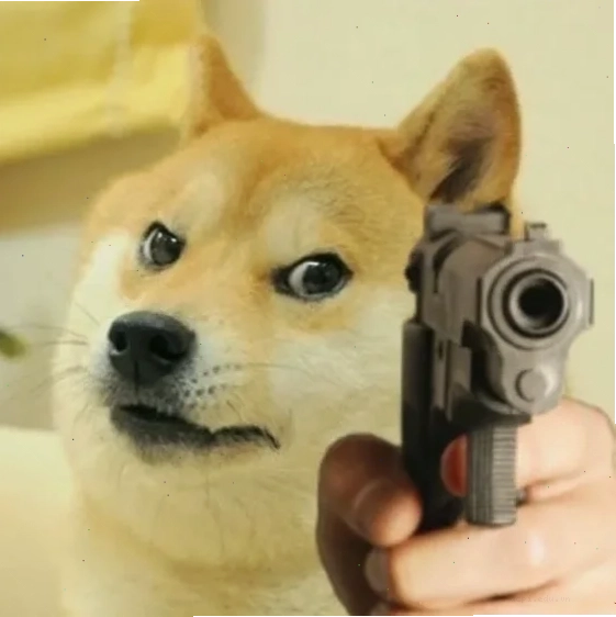 meme chó shiba chơi game