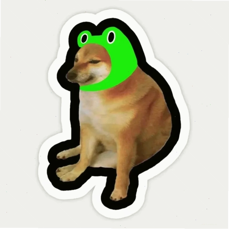 meme chó shiba đeo kính râm