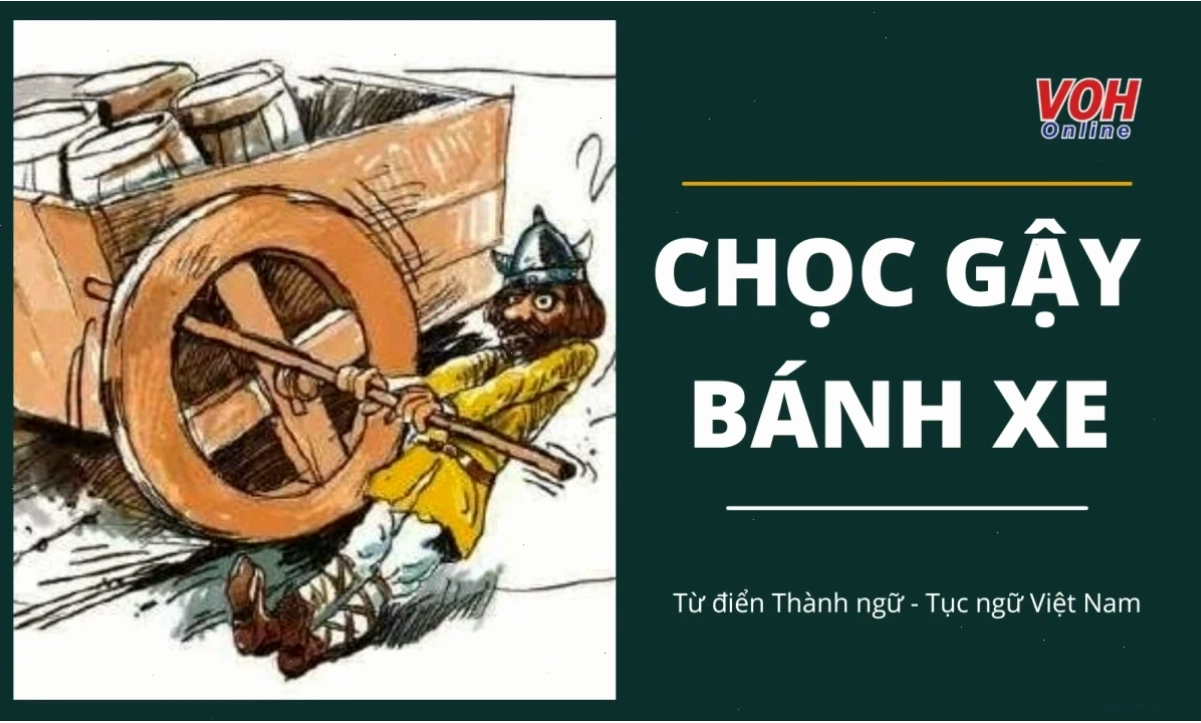 meme chọc gậy bánh xe châm biếm