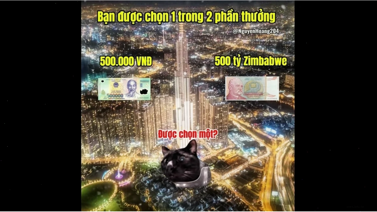 meme chọn cả hai cực hài