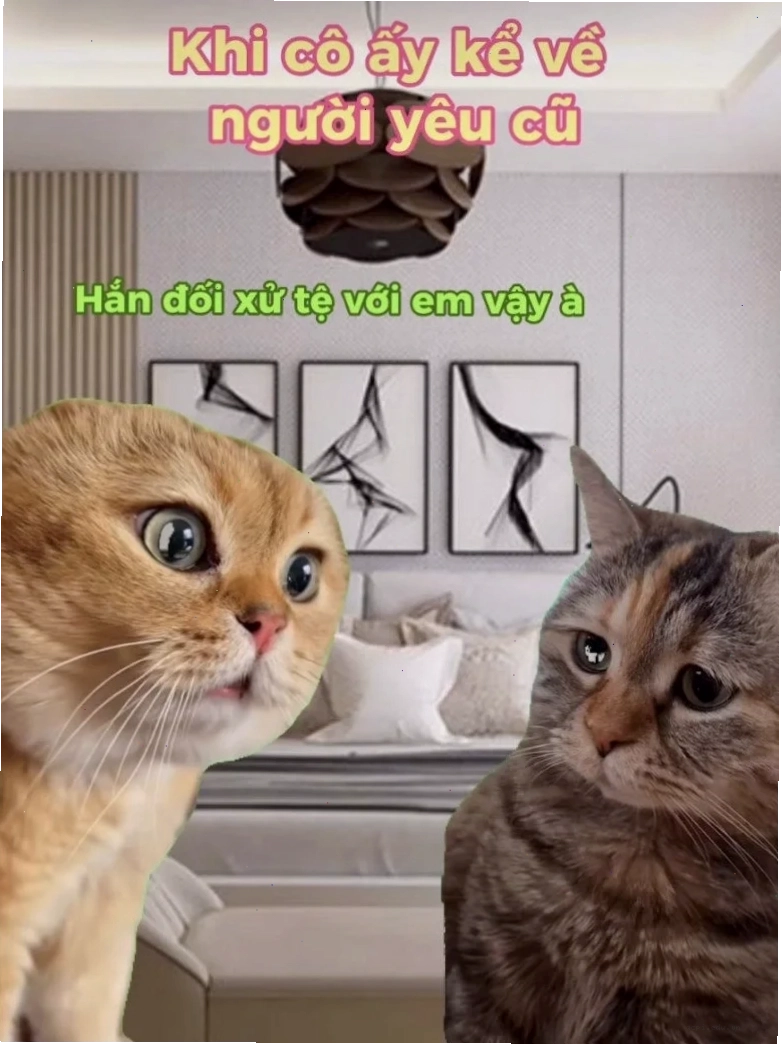 meme chu môi