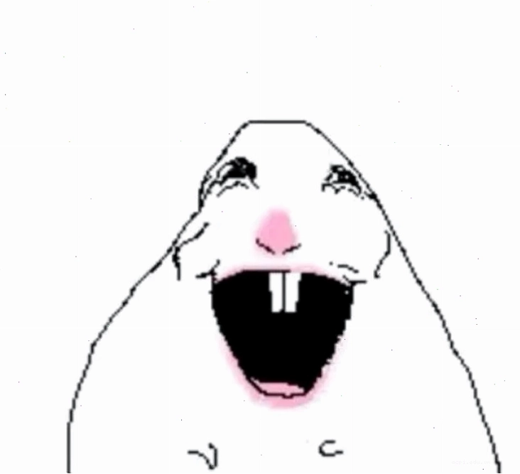 meme chuột hamster buồn