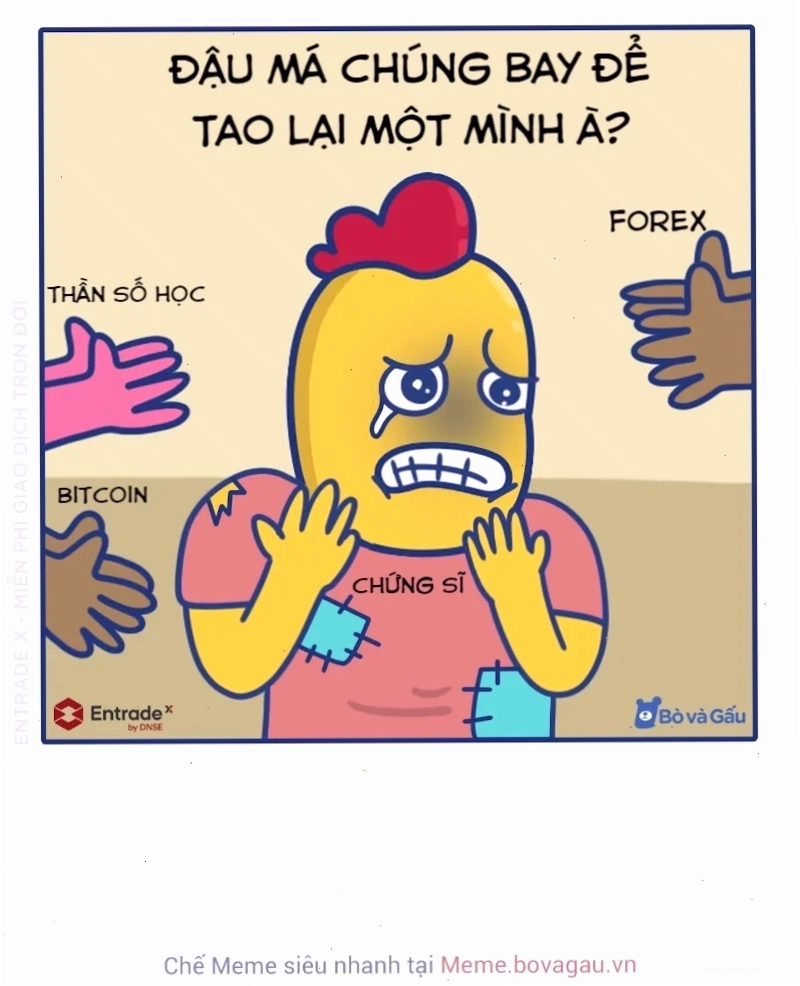 meme cô đơn nhìn xa
