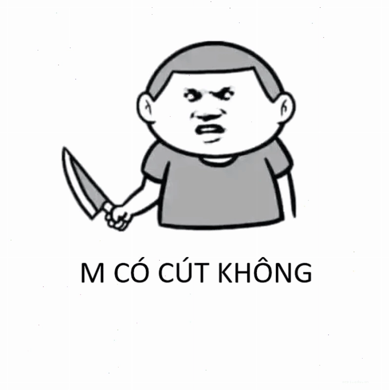 meme cút bất lực