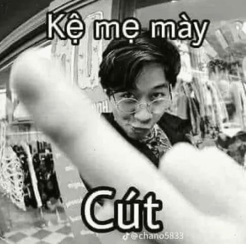 meme cút mệt mỏi