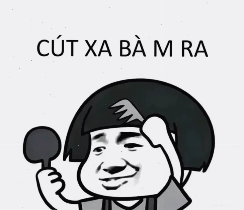 meme cút trút giận
