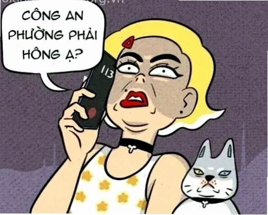 Meme đã báo công an