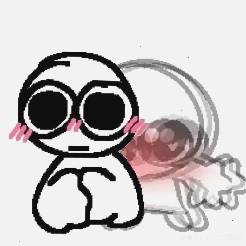 meme đau tim cute với hình vẽ hoạt hình