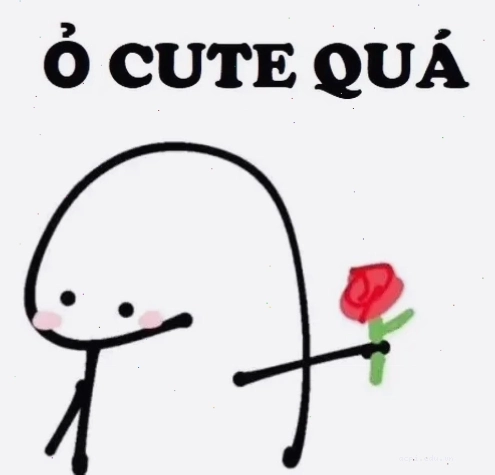 Thỏ con vui vẻ meme dễ thương dễ vẽ hình chú thỏ