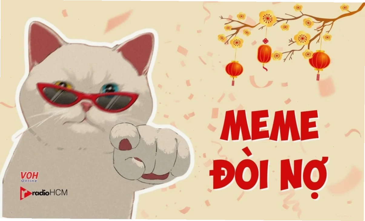 meme đi đòi nợ tết