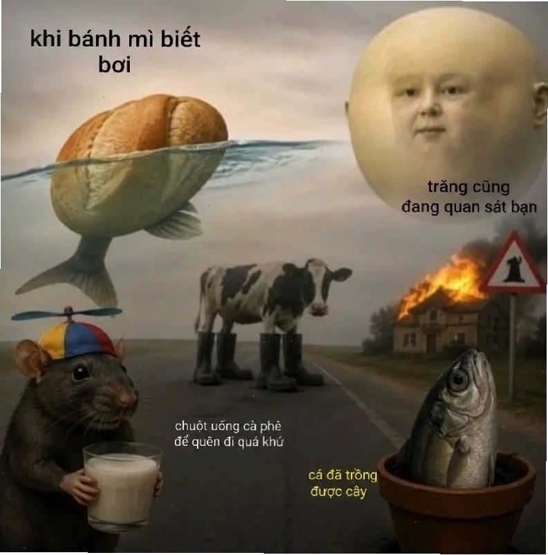 meme doan xem ngầu