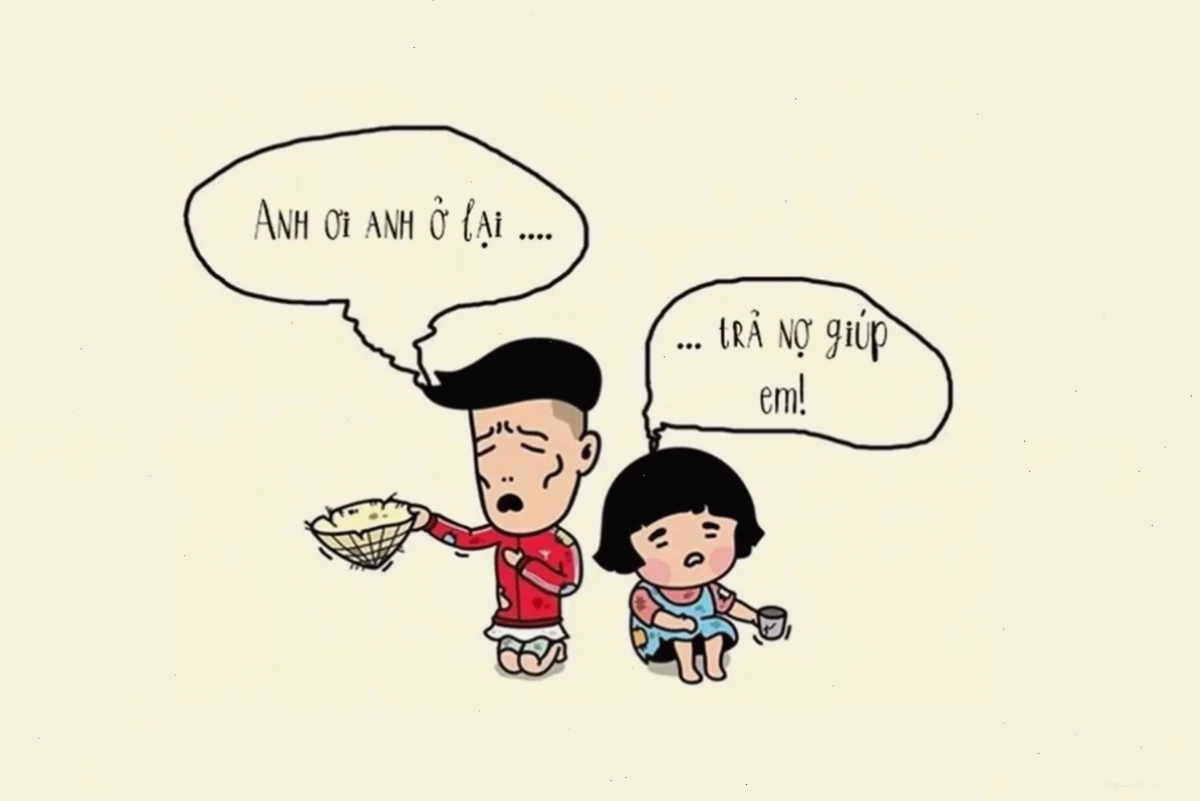 meme đòi nợ bạn thân