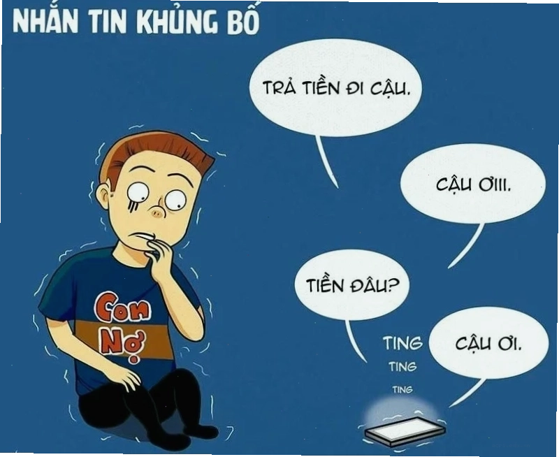 meme đòi nợ cực hài