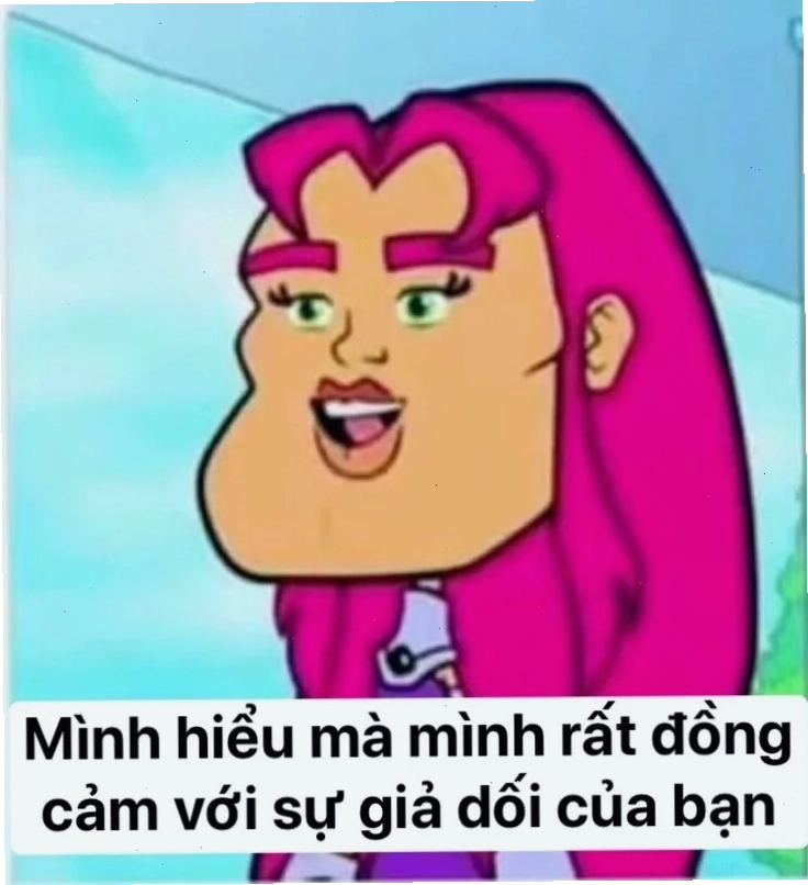 meme đồng cam cộng khổ giữa hai người bạn