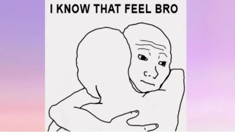 meme đồng cảm với caption hài hước