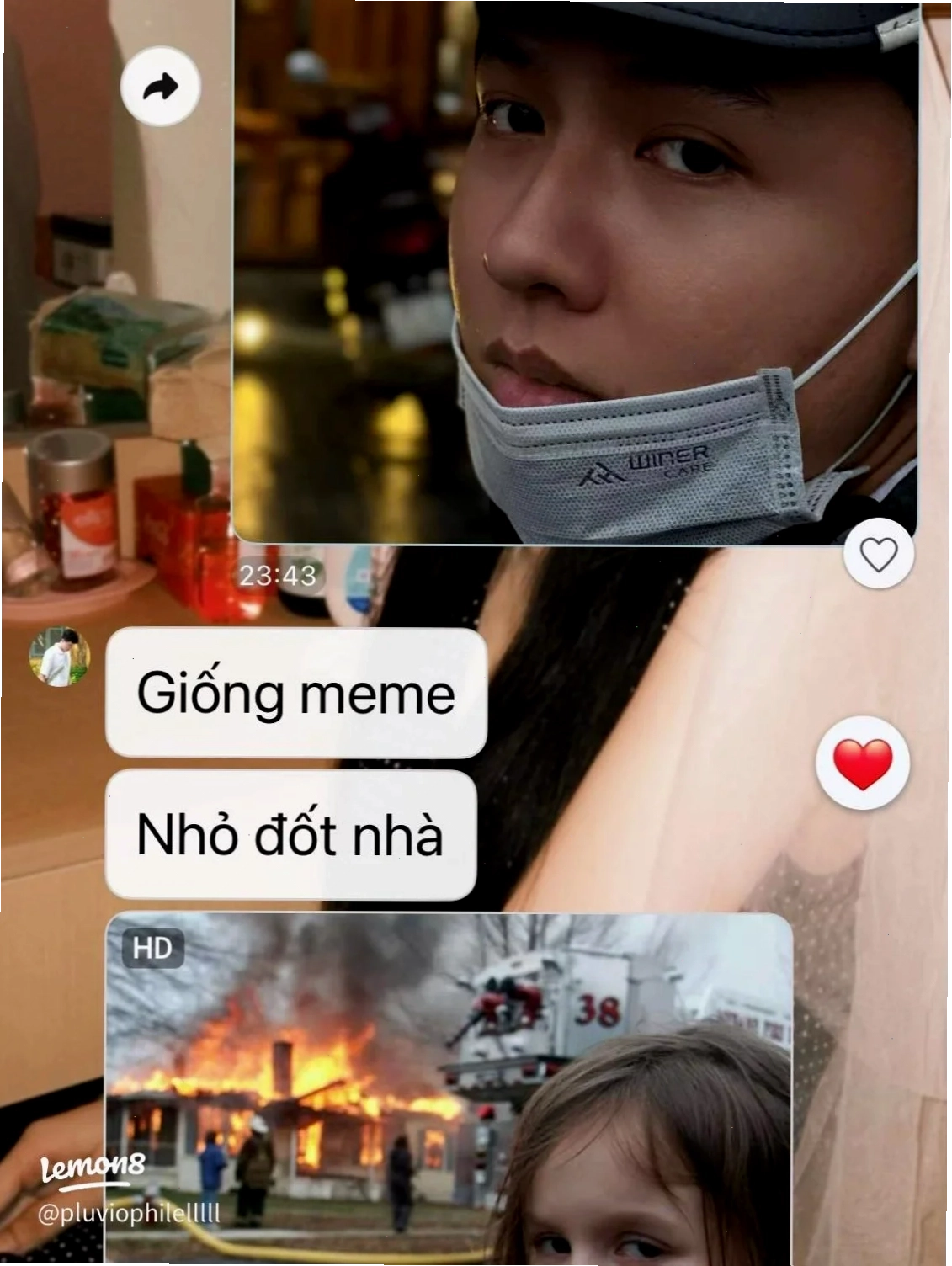 meme đốt nhà năng lượng mạnh
