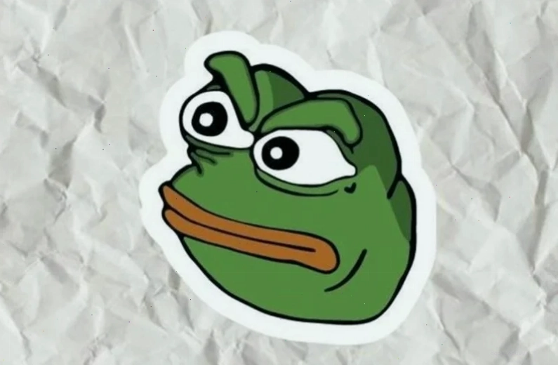 meme ếch pepe chỉ tay