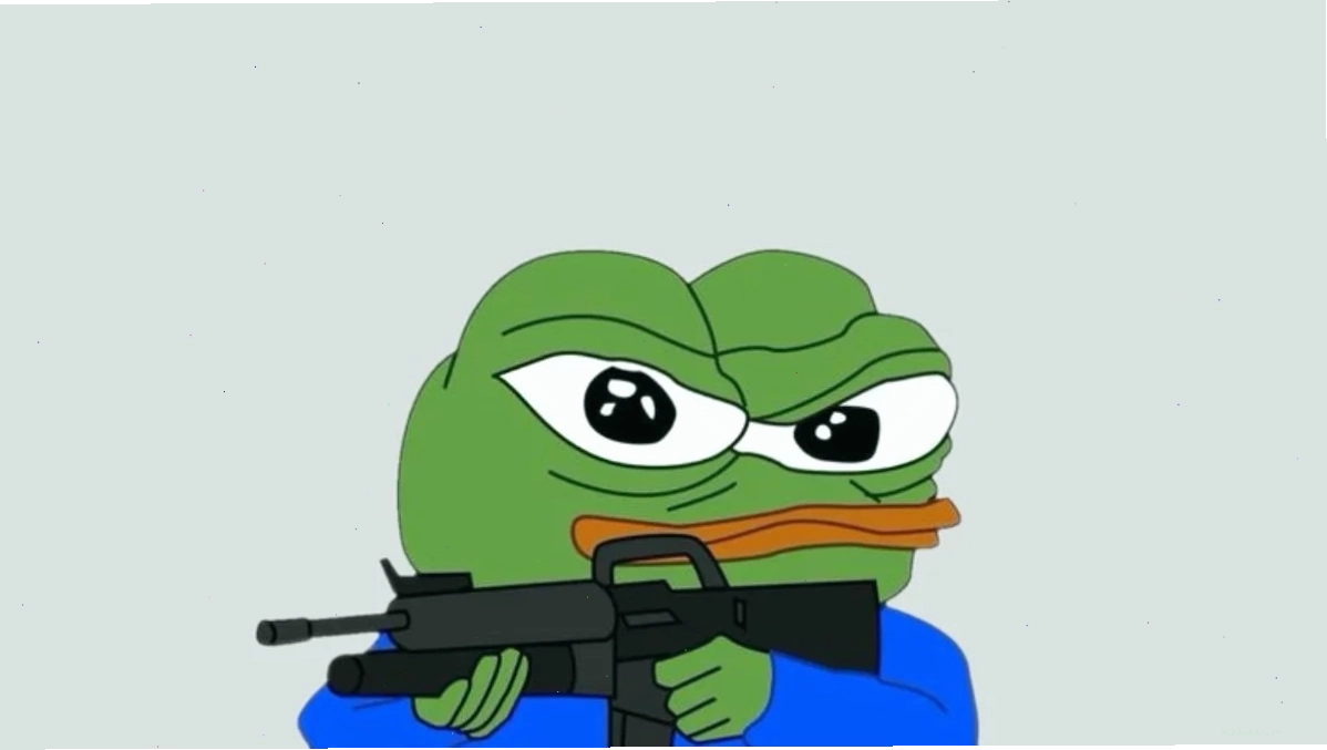 meme ếch pepe cười