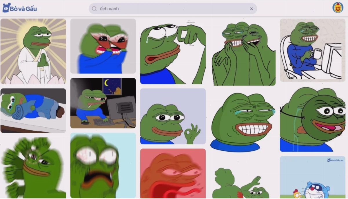 meme ếch pepe đầu tư