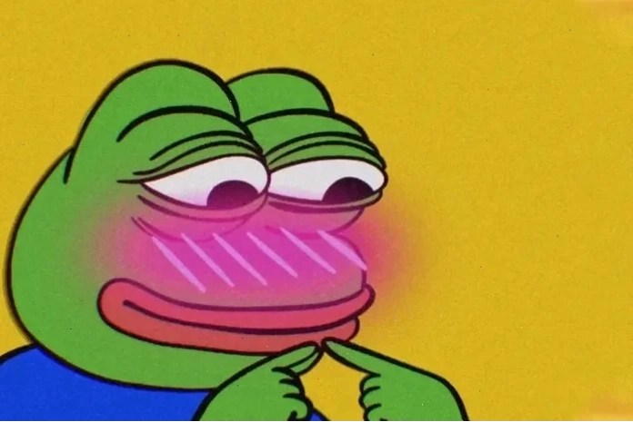 meme ếch pepe loay hoay