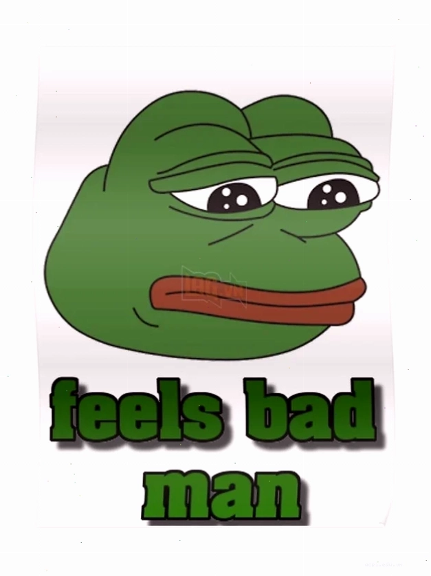 meme ếch pepe nhặt đồ