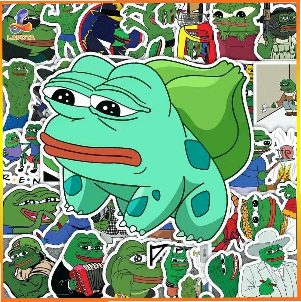 meme ếch pepe xoa đầu