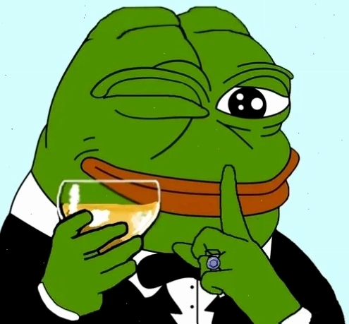 meme ếch xanh cười