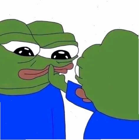 meme ếch xanh cười