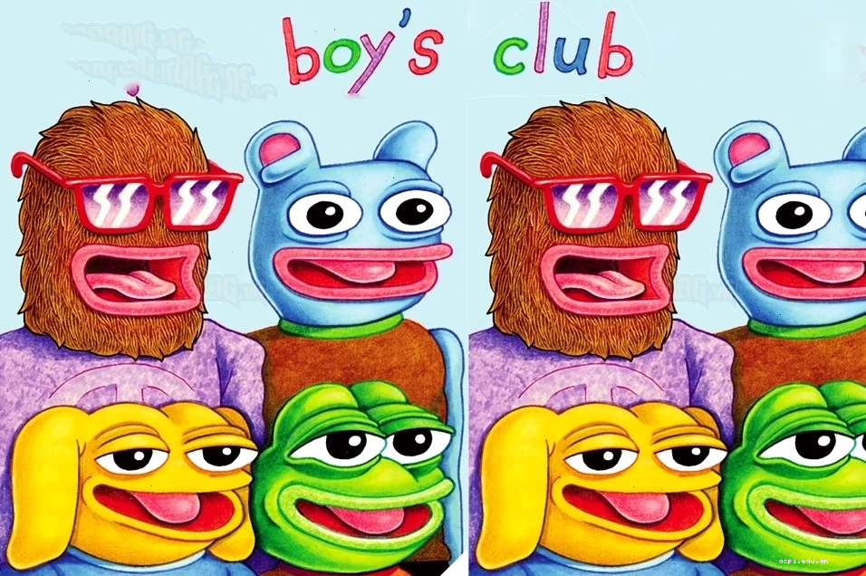 meme ếch xanh cười