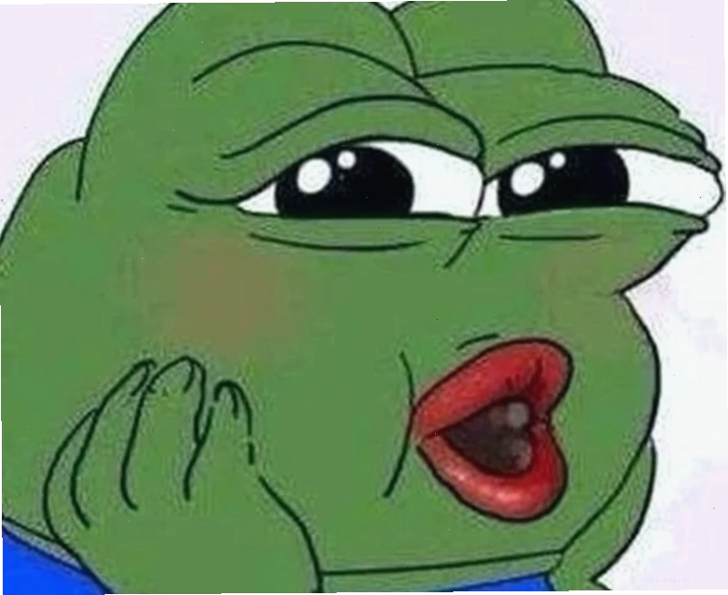meme ếch xanh cười