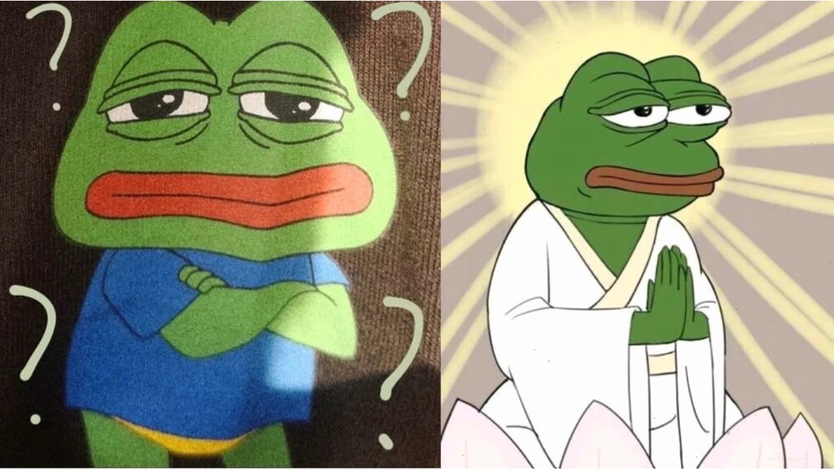 meme ếch xanh hài