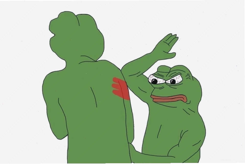 meme ếch xanh hài