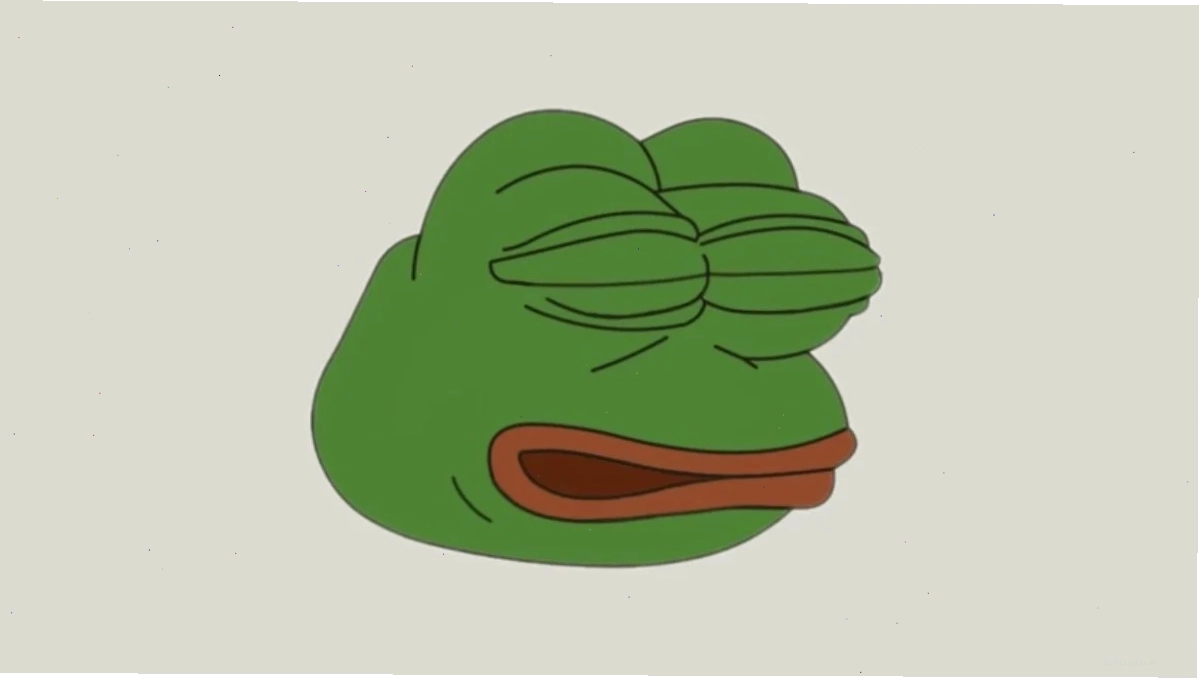 meme ếch xanh nín