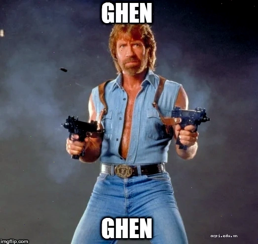 meme ghen hài hước