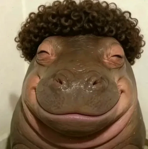 meme hà mã ngơ ngác